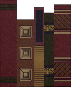 Flat Textured Dark & Light Academia Items Books